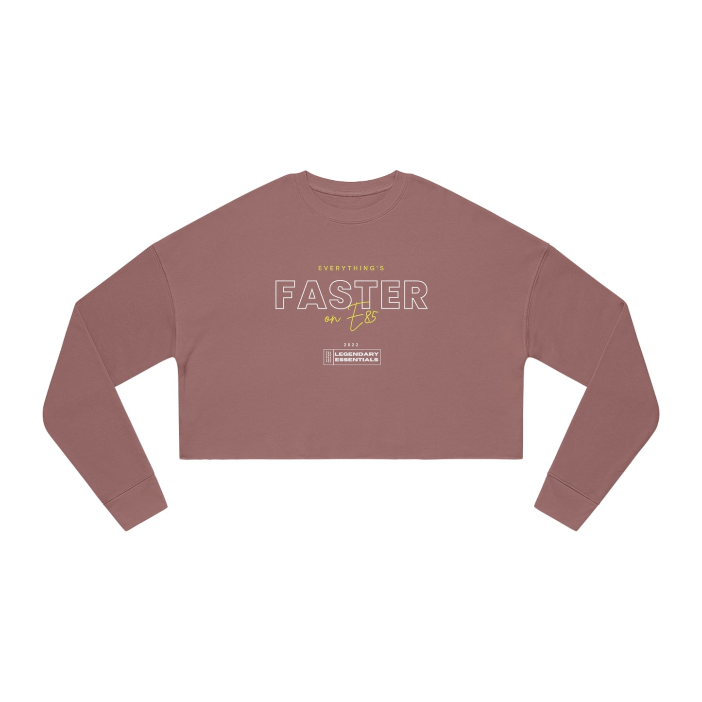 Women's Cropped E85 Sweatshirt
