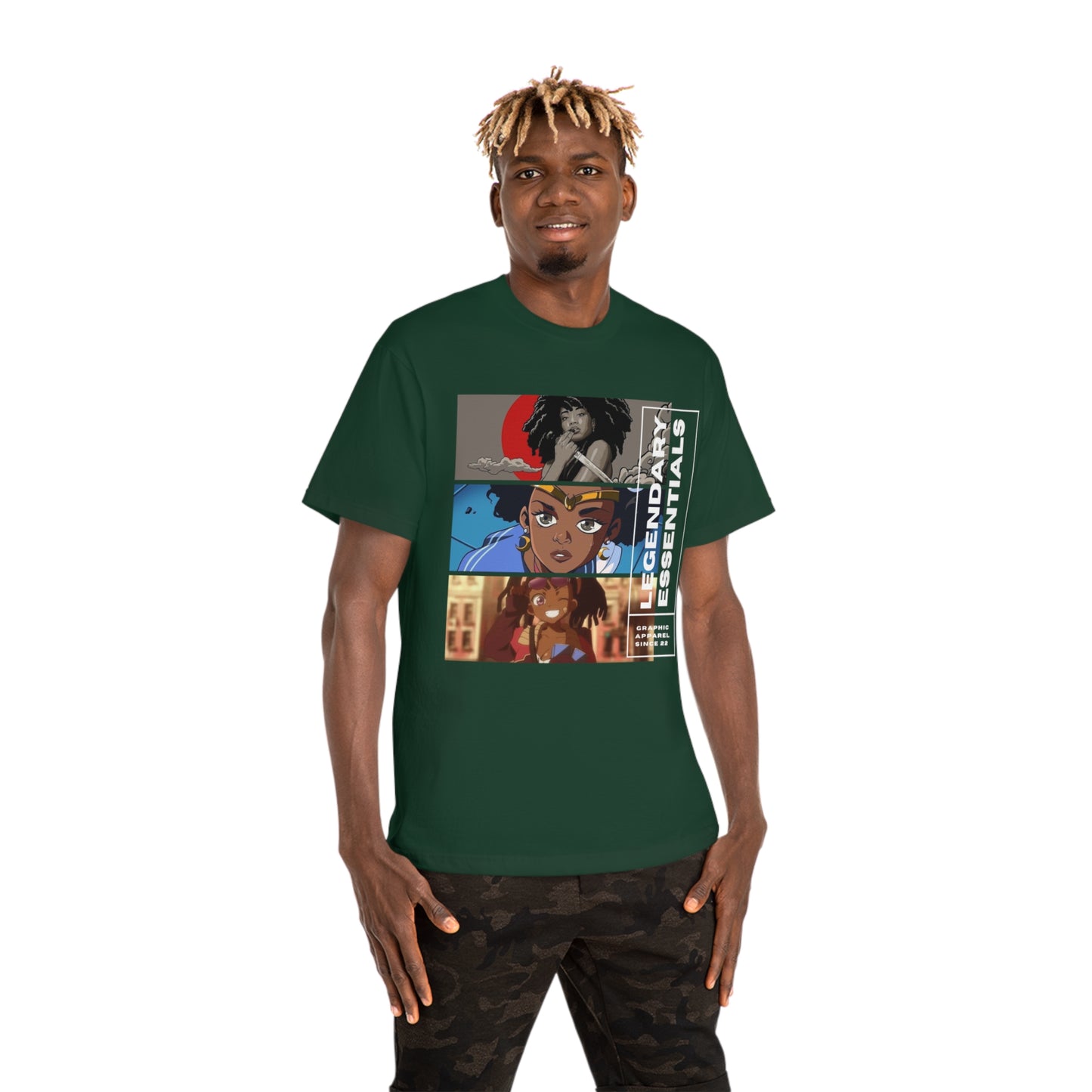 Afro Anime T-shirt