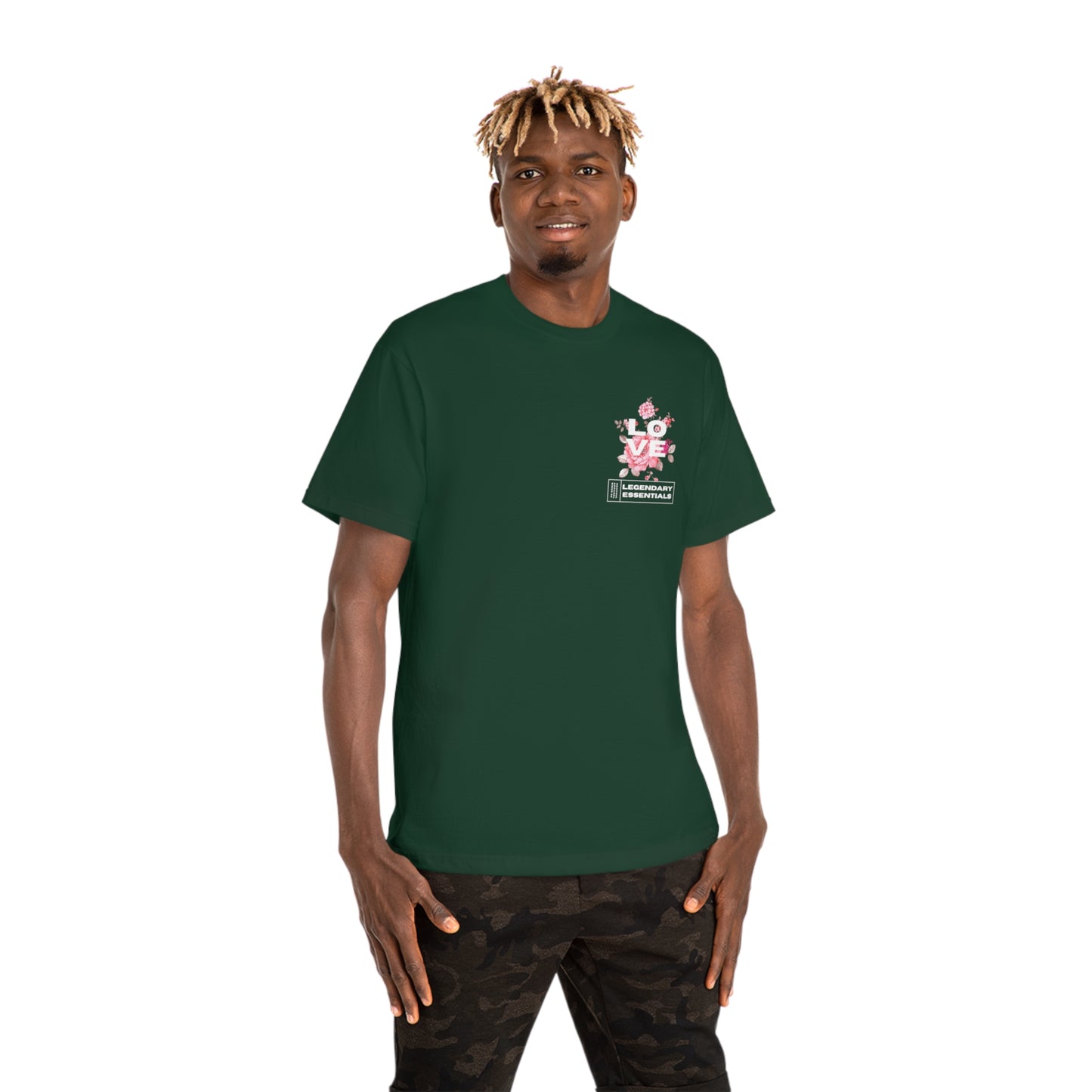 Pink Rose "LOVE" T-shirt