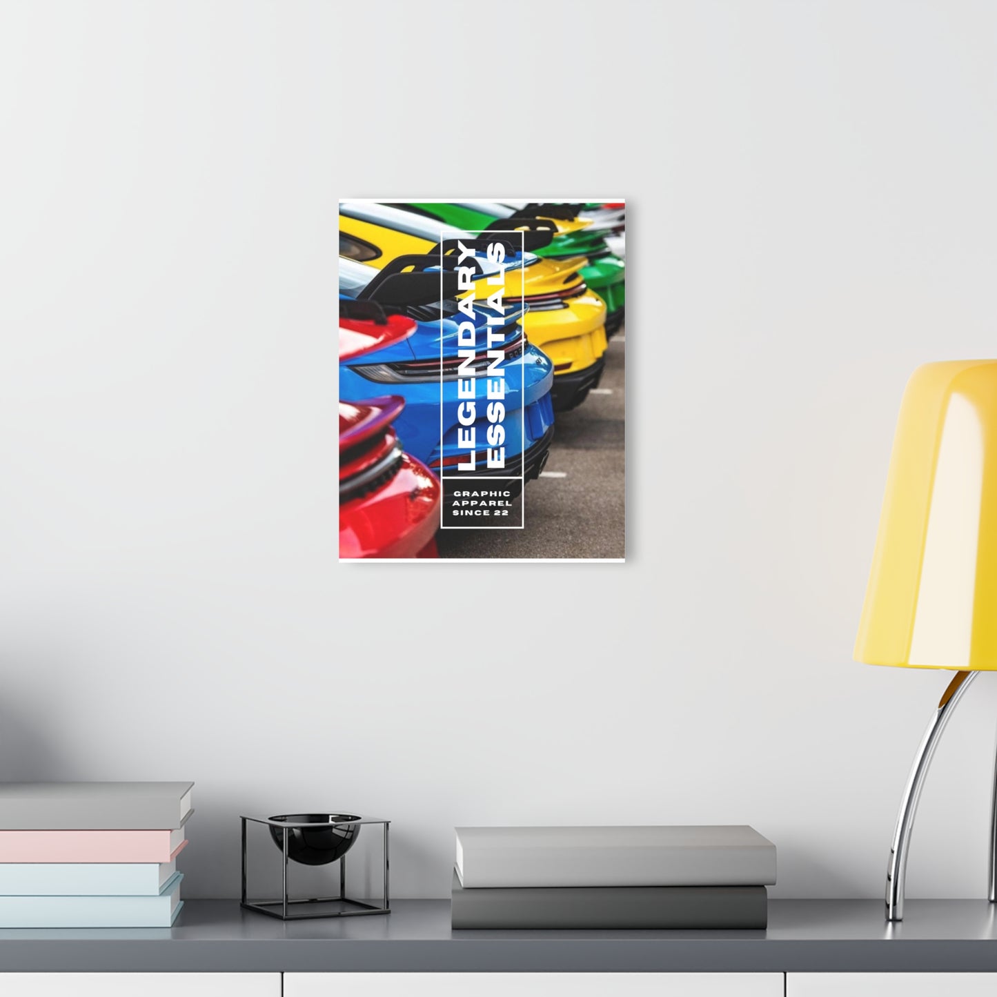 Porsche Line up Acrylic Print