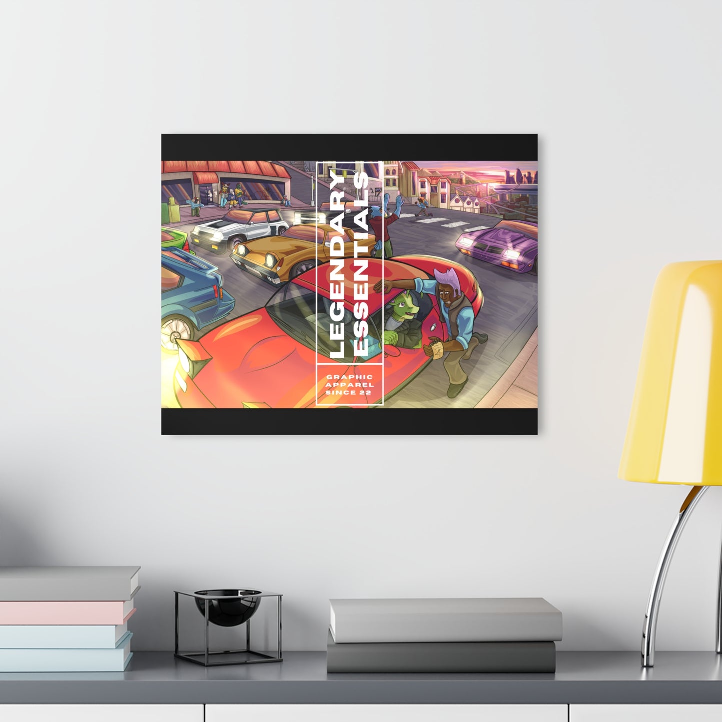 City Vibes Acrylic Print