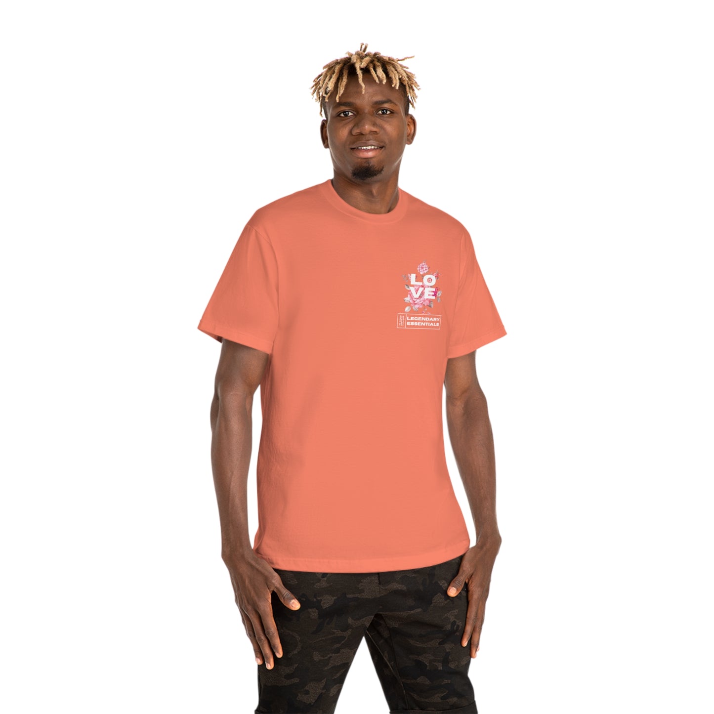Pink Rose "LOVE" T-shirt
