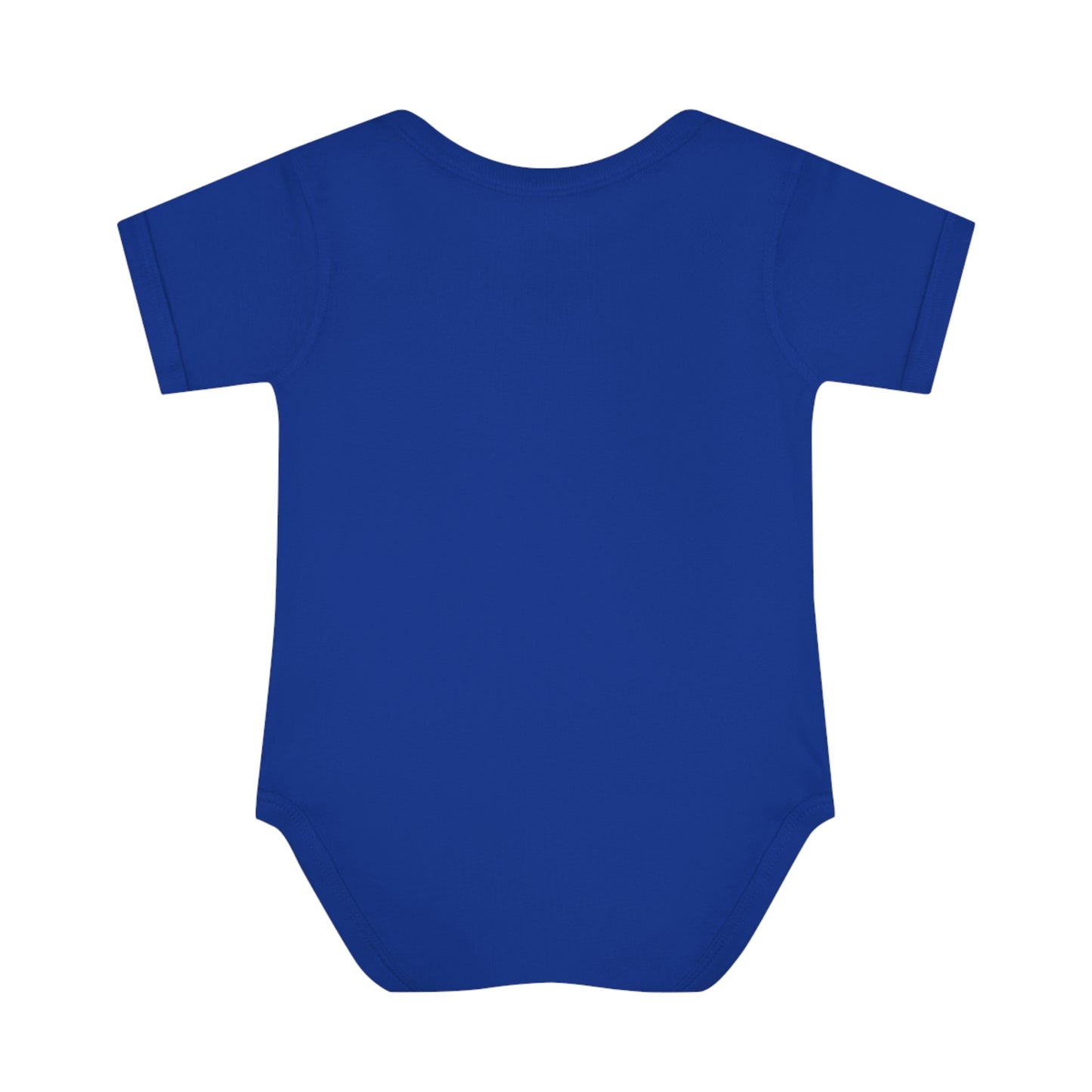 Infant L.E BOX LOGO Baby Rib Bodysuit