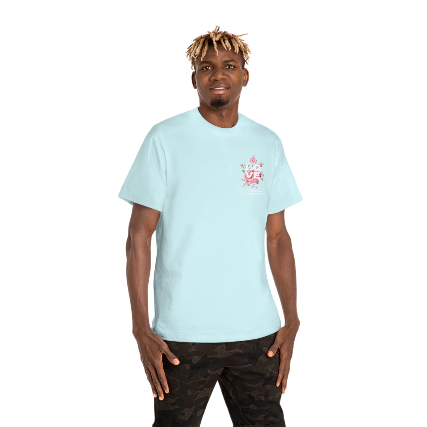 Pink Rose "LOVE" T-shirt
