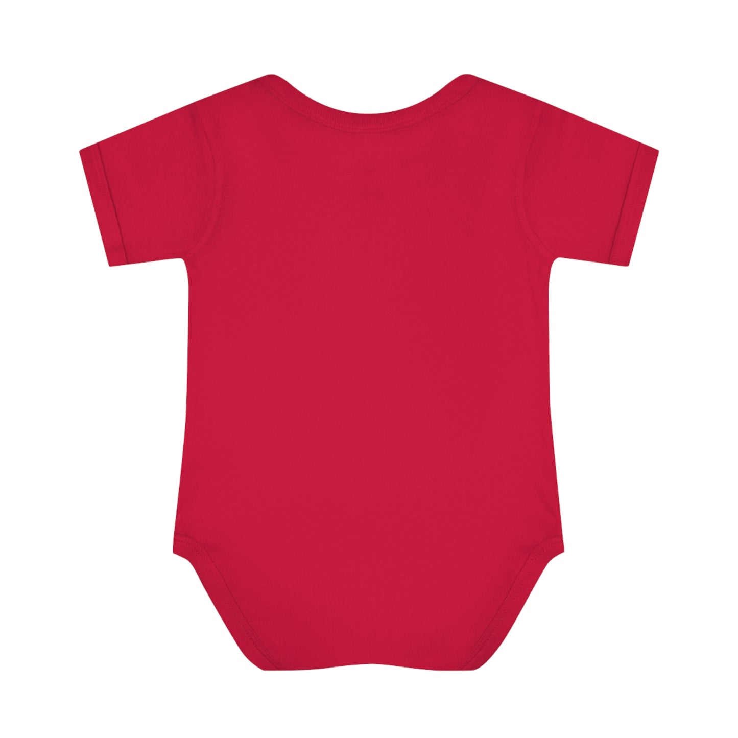 Infant L.E BOX LOGO Baby Rib Bodysuit
