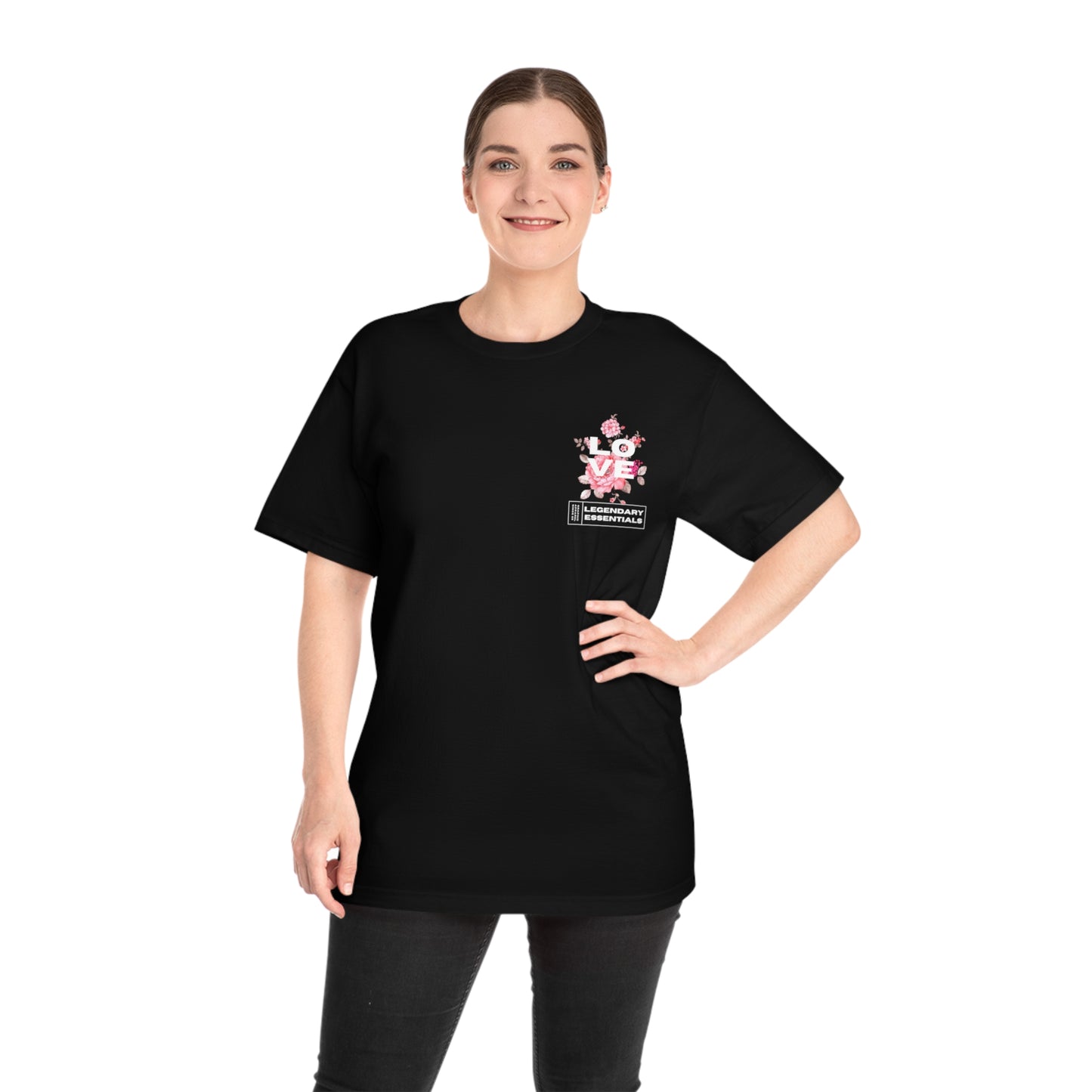 Pink Rose "LOVE" T-shirt