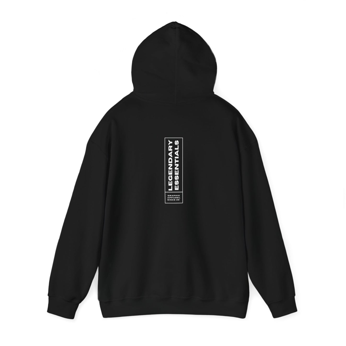 Black Rose Hooded Sweatshirt