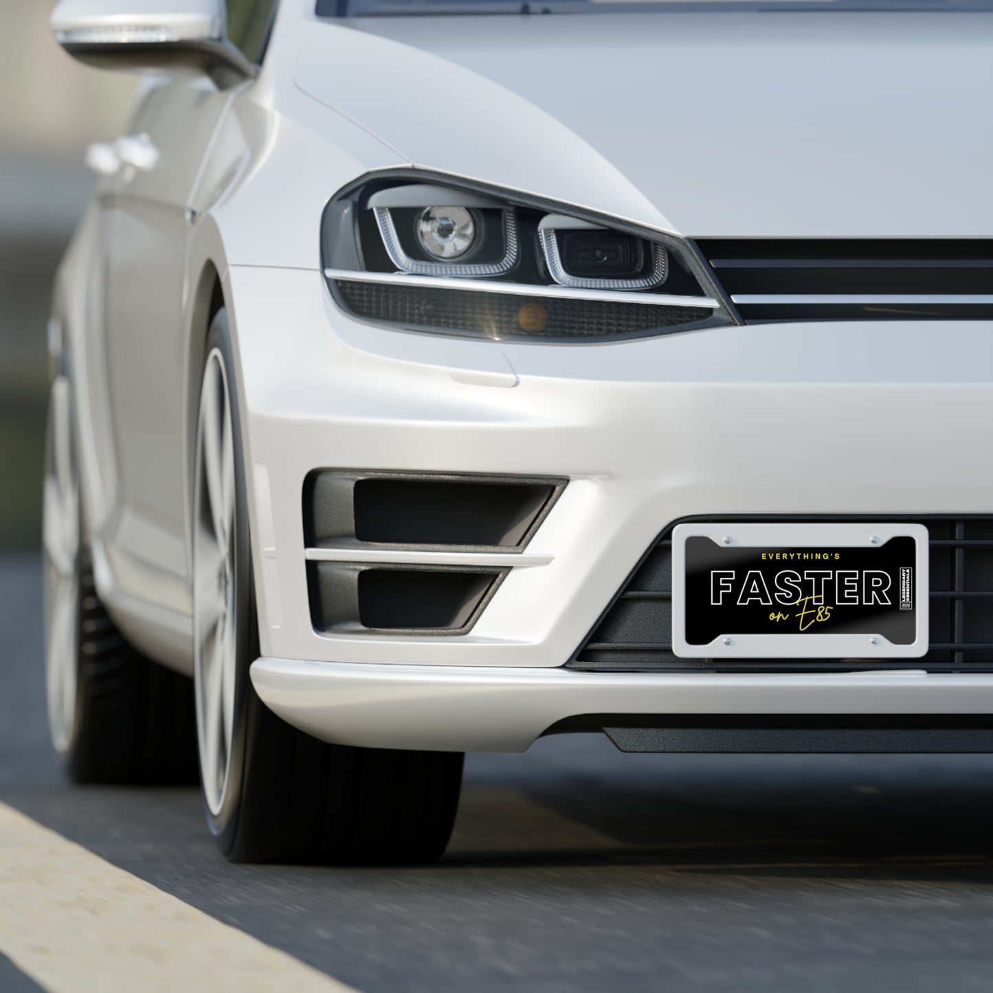 E85 License Plate