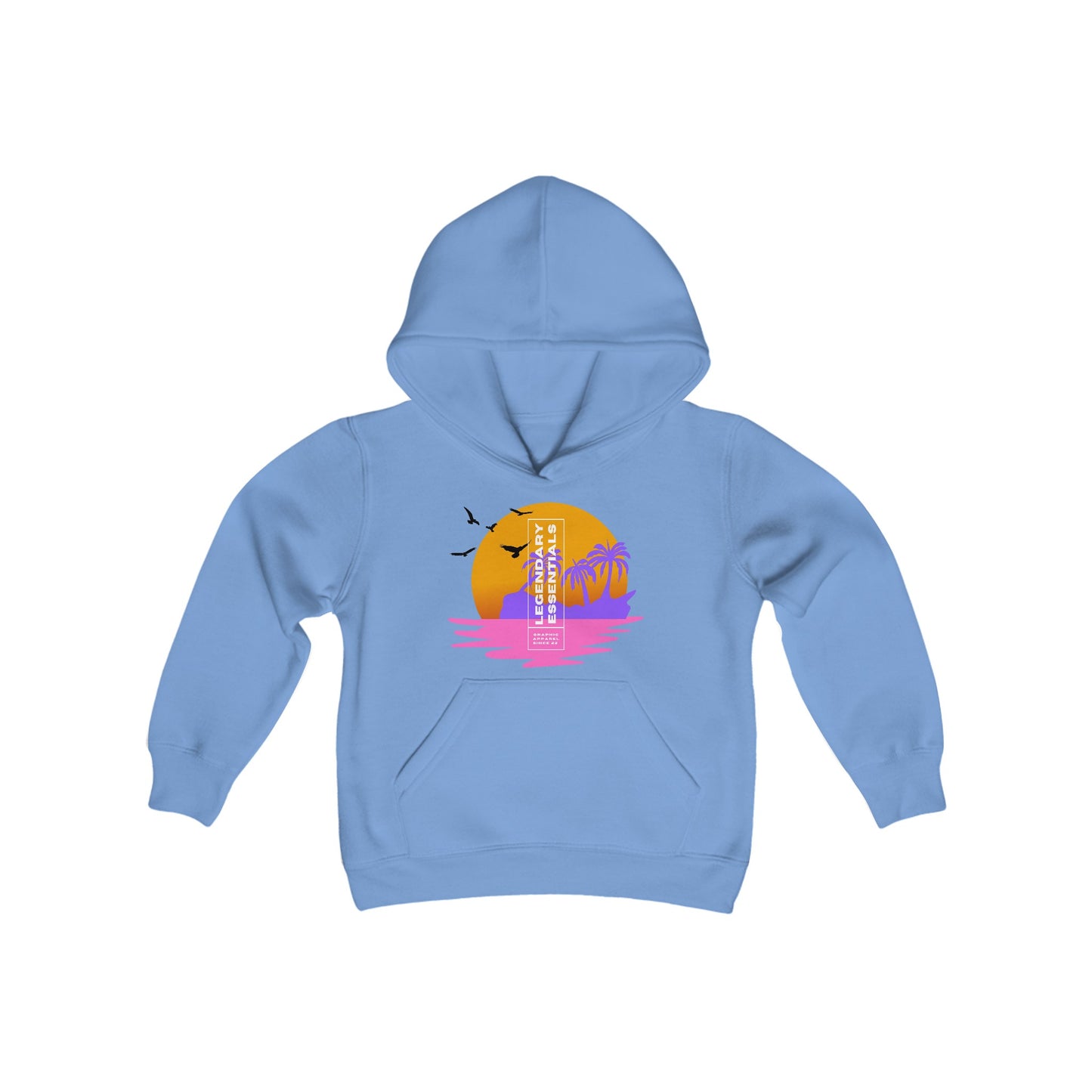Sunset Island Youth Hoodie