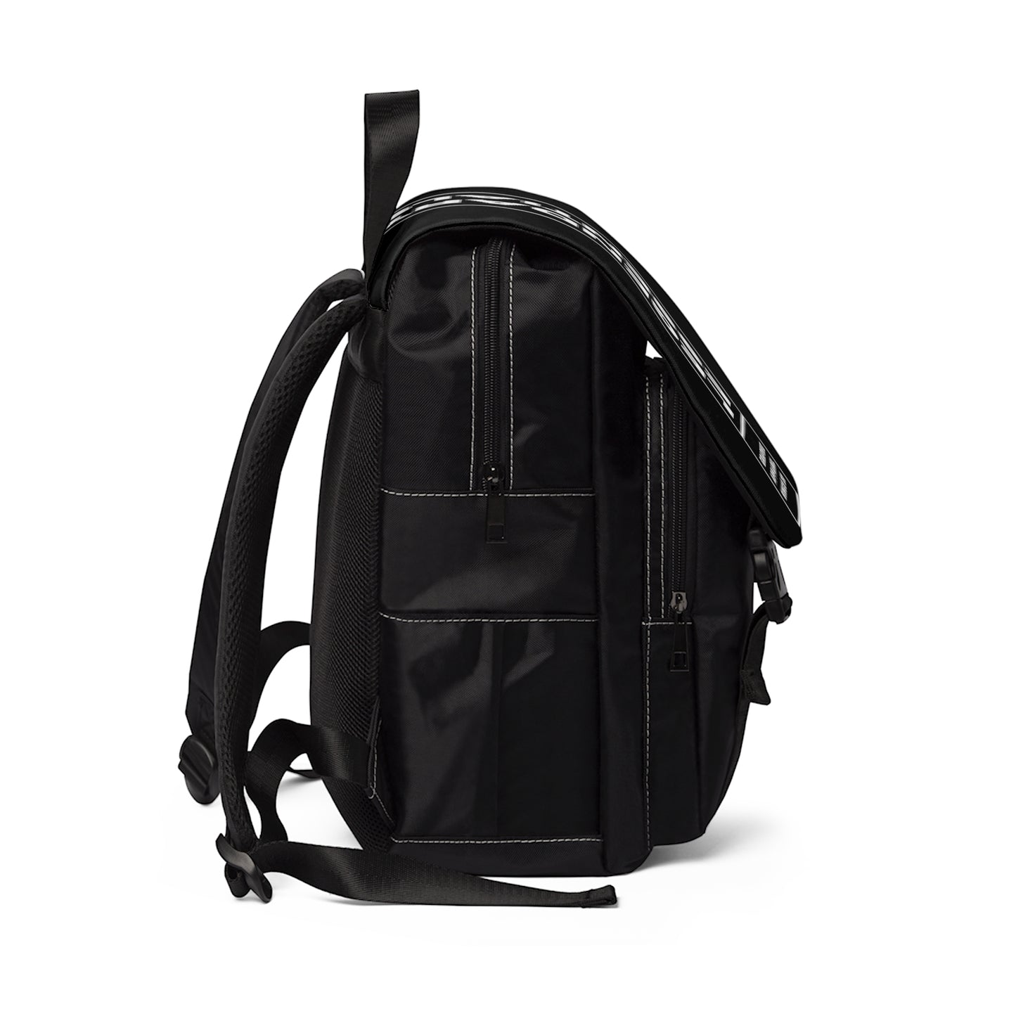 Box Logo Casual Shoulder Backpack