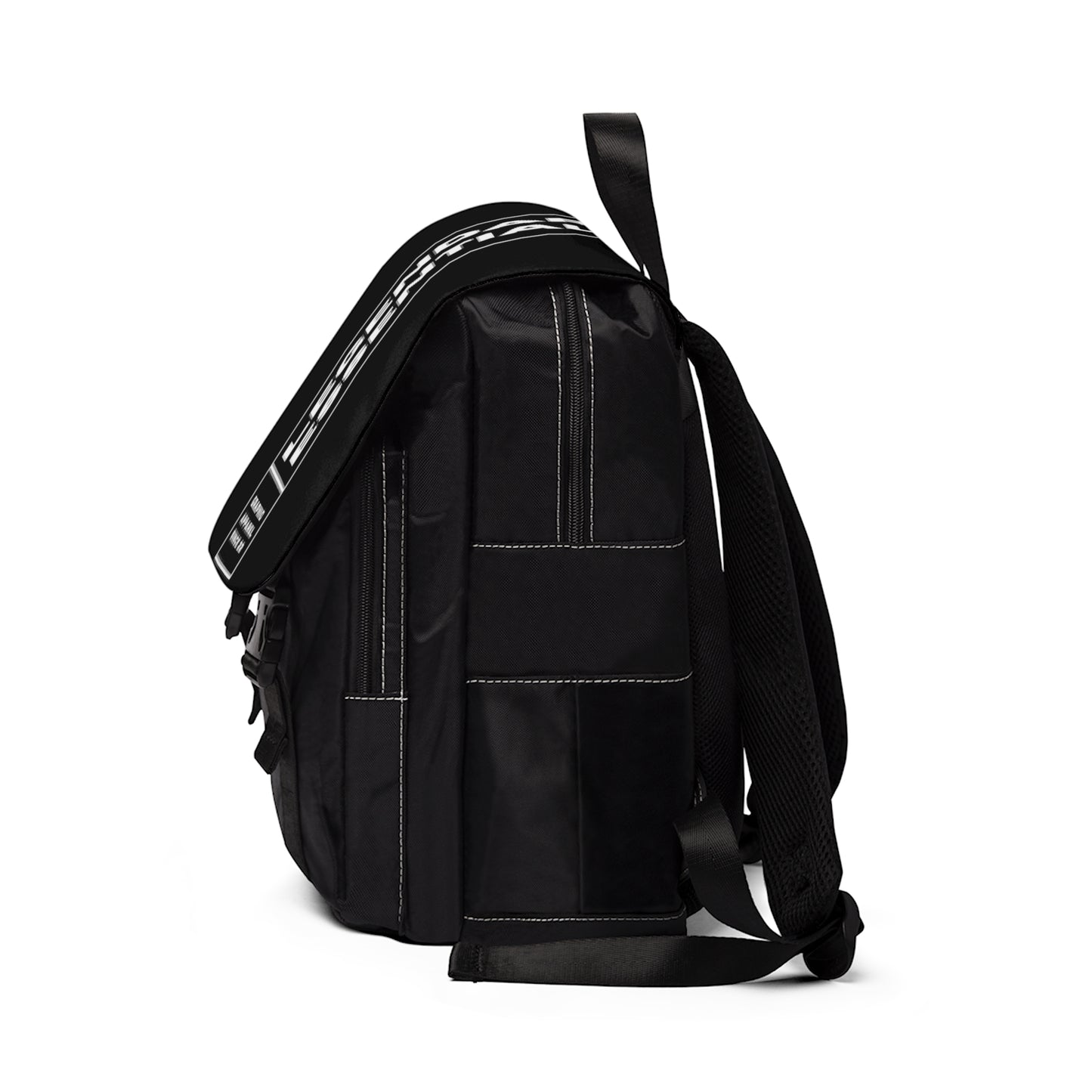 Box Logo Casual Shoulder Backpack