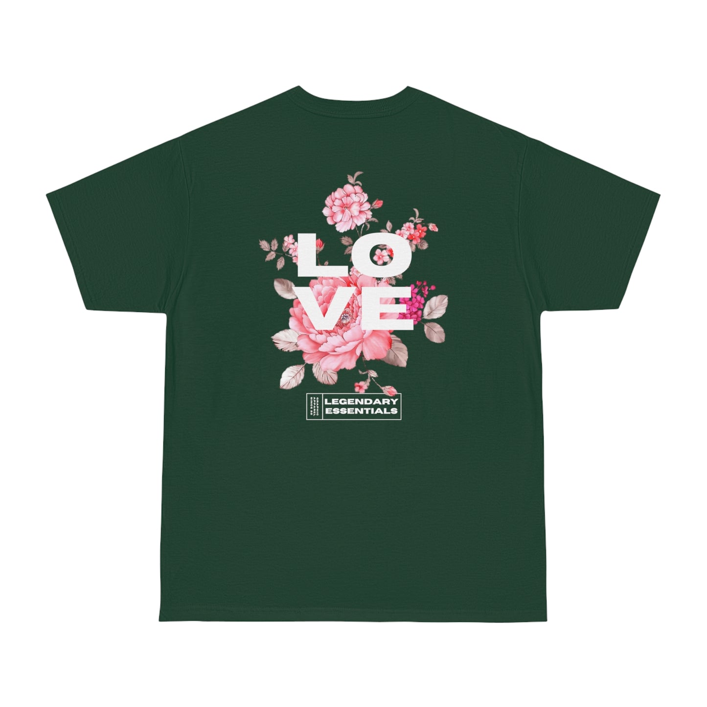 Pink Rose "LOVE"  T-shirt