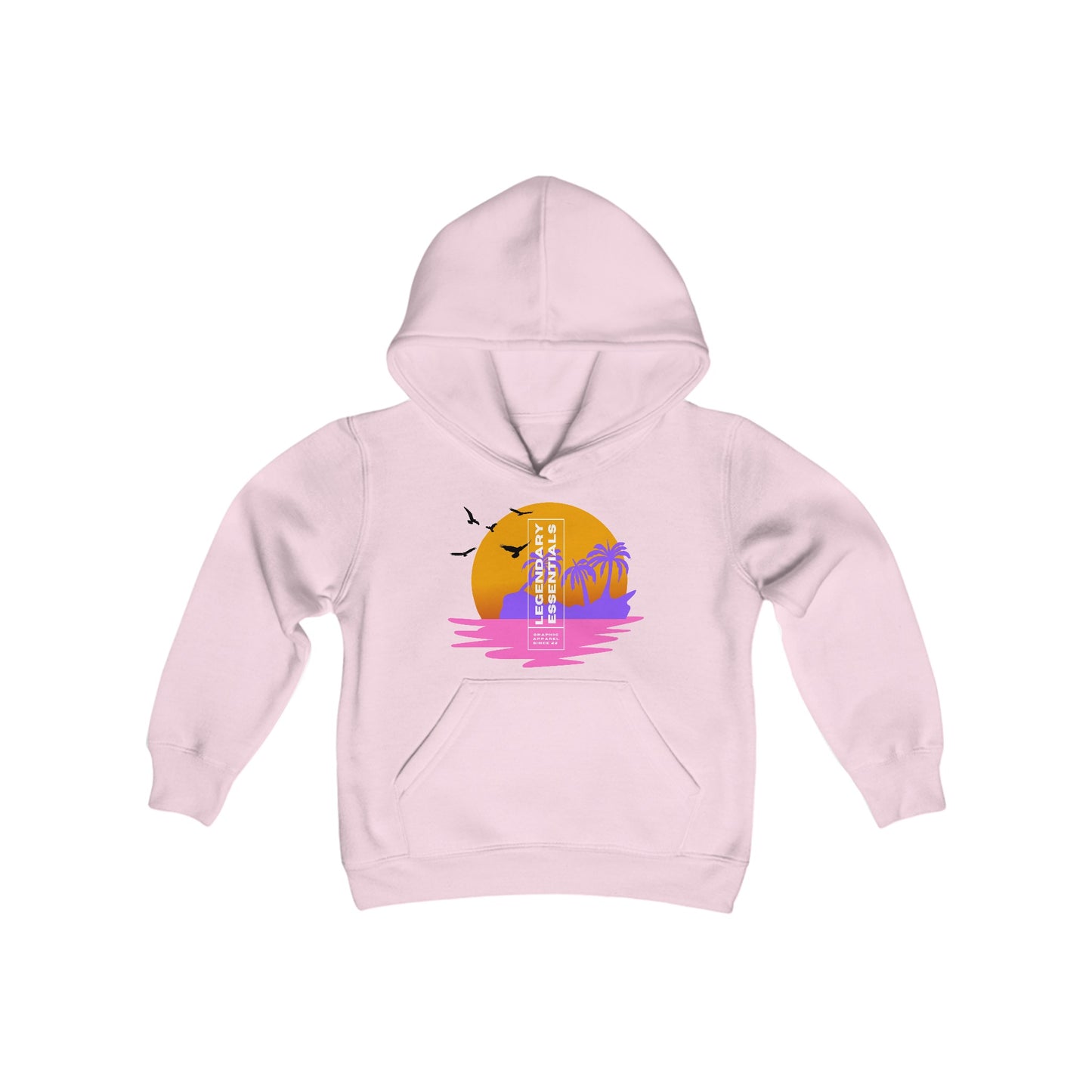 Sunset Island Youth Hoodie