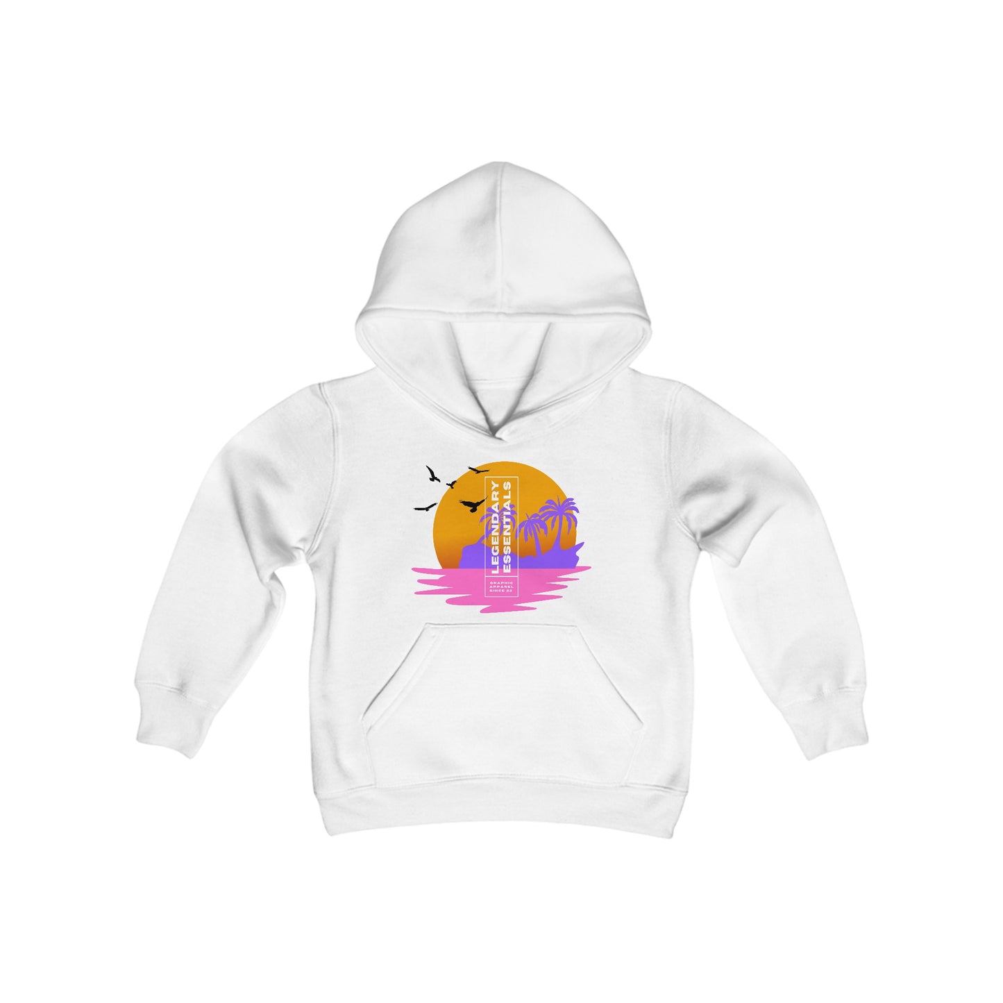 Sunset Island Youth Hoodie