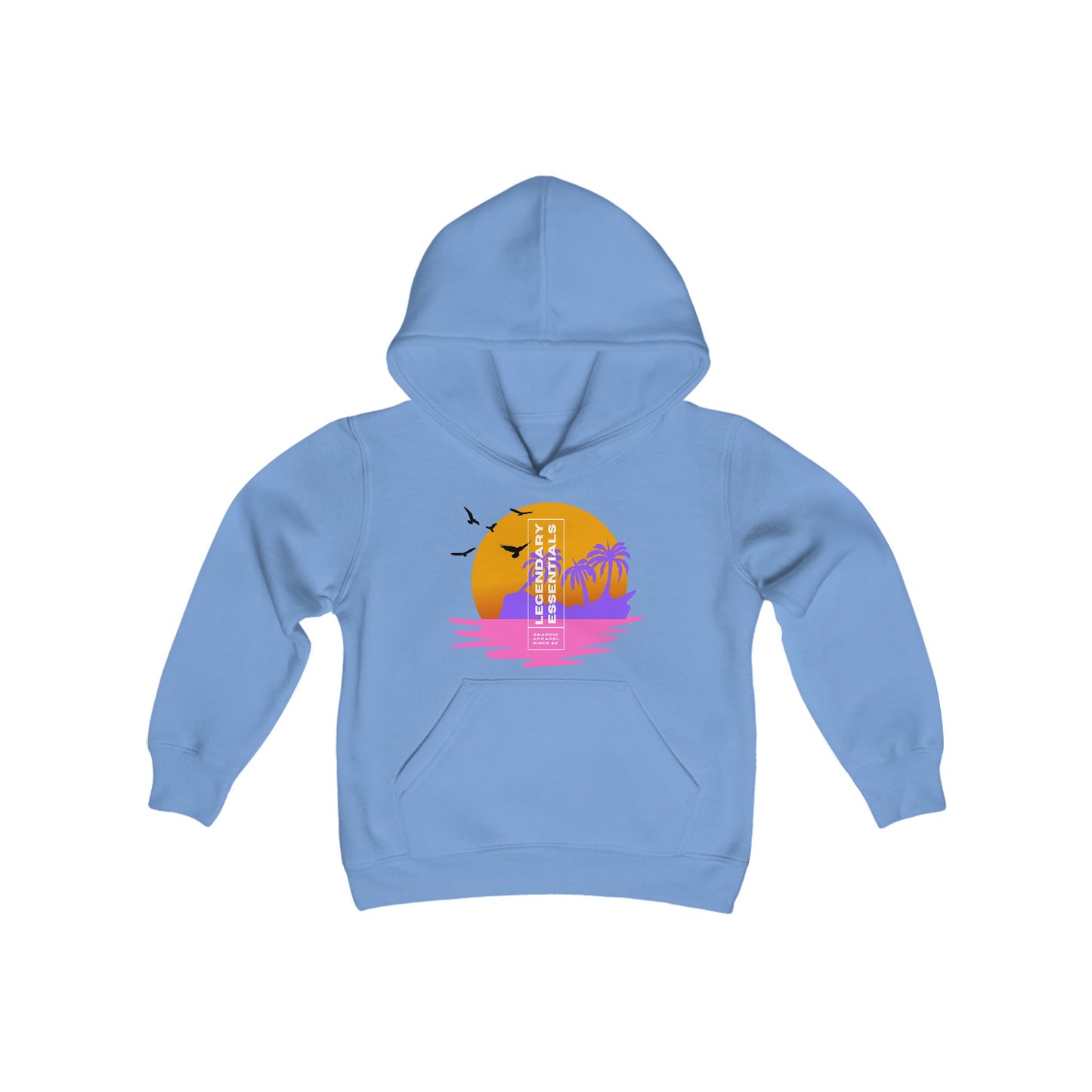 Sunset Island Youth Hoodie