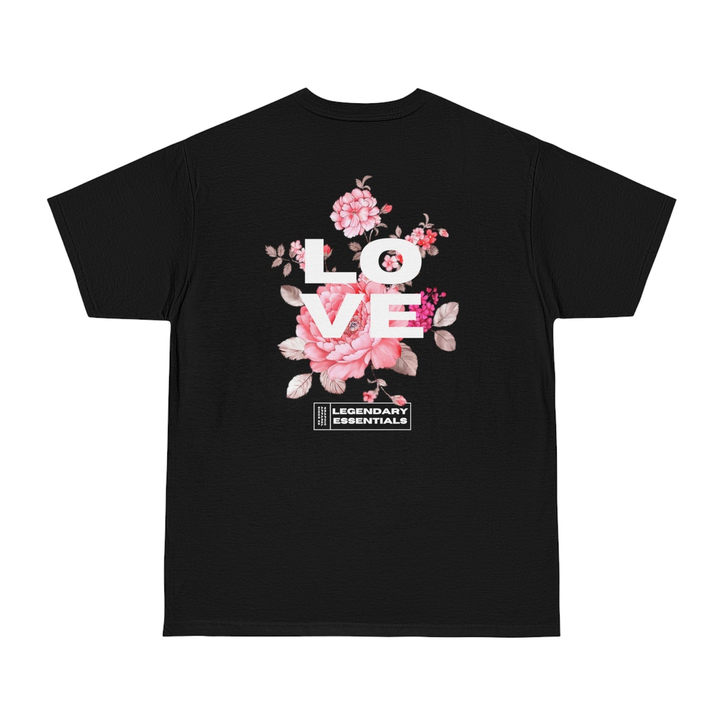 Pink Rose "LOVE"  T-shirt